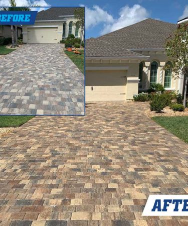 Before and After Paver Cleaning Companies
